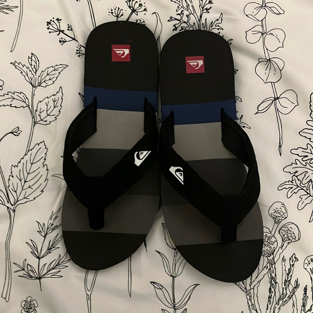 QUIKSILVER FLIP FLOPS | S: 12